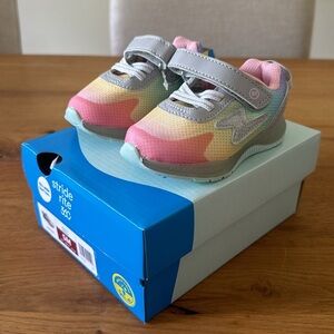 NWT Stride Rite 360 Storm 2 Rainbow Shoes